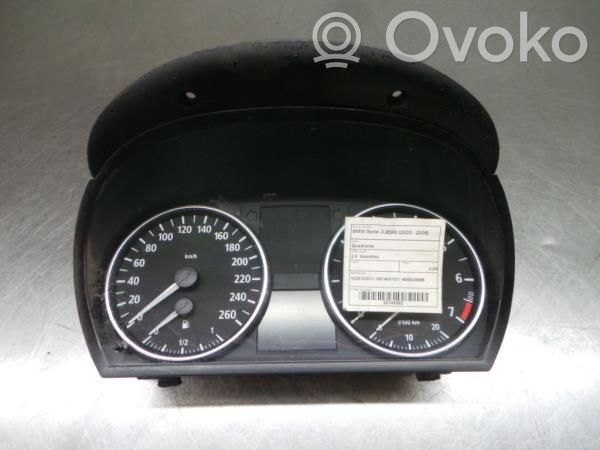 BMW 3 E90 E91 Spidometrs (instrumentu panelī) 