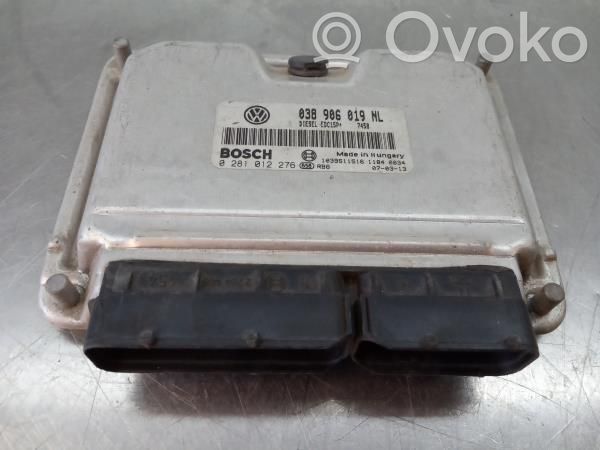 Unidad de control/módulo del motor   038906019NL,0281012276,1039S11516