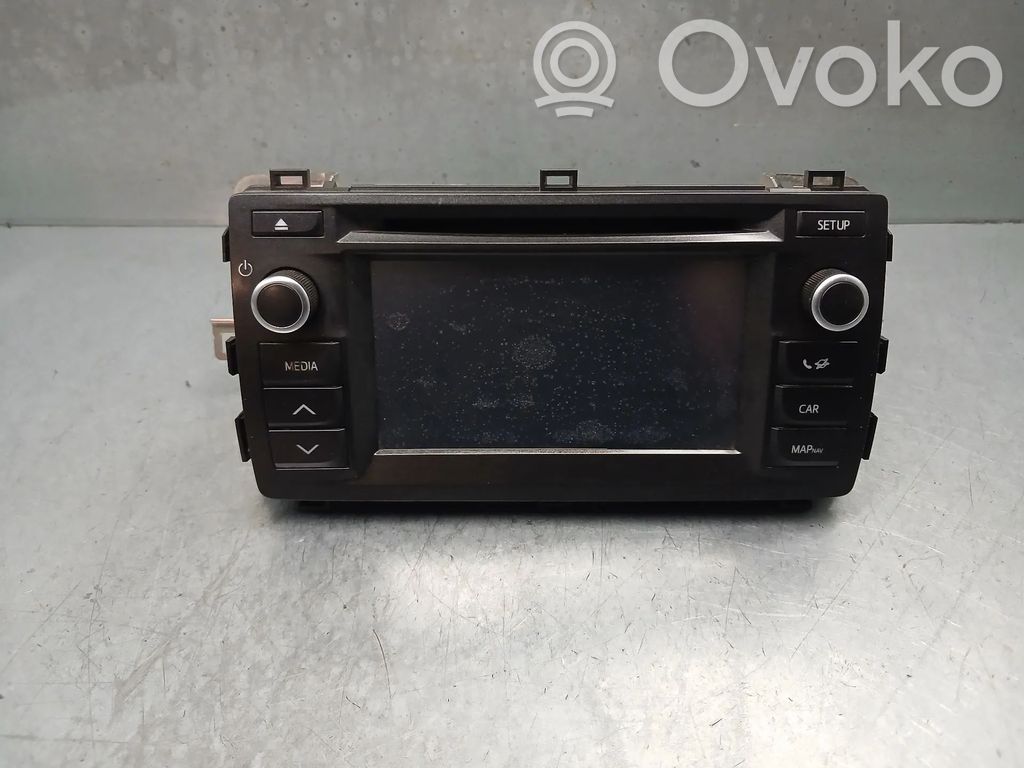 Unidad delantera de radio/CD/DVD/GPS   8614002280,CVVS74F4AE