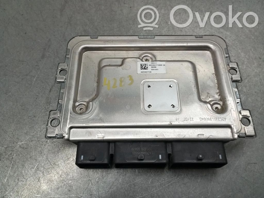 Unidad de control/módulo del motor   237104639S,237104638S,A3C054853000