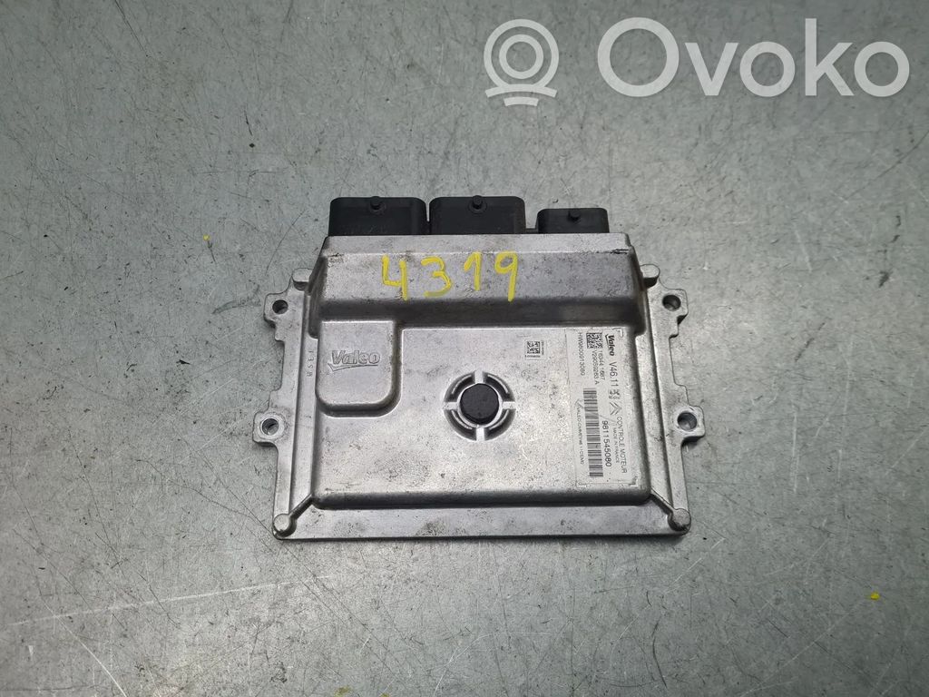 Engine control unit/module   9811545080,9800913080,V29059263A