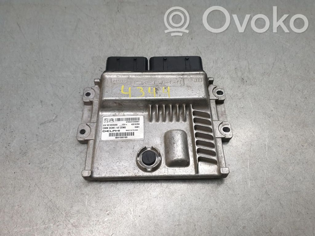 Engine control unit/module   9841000180,42016784,9818035080