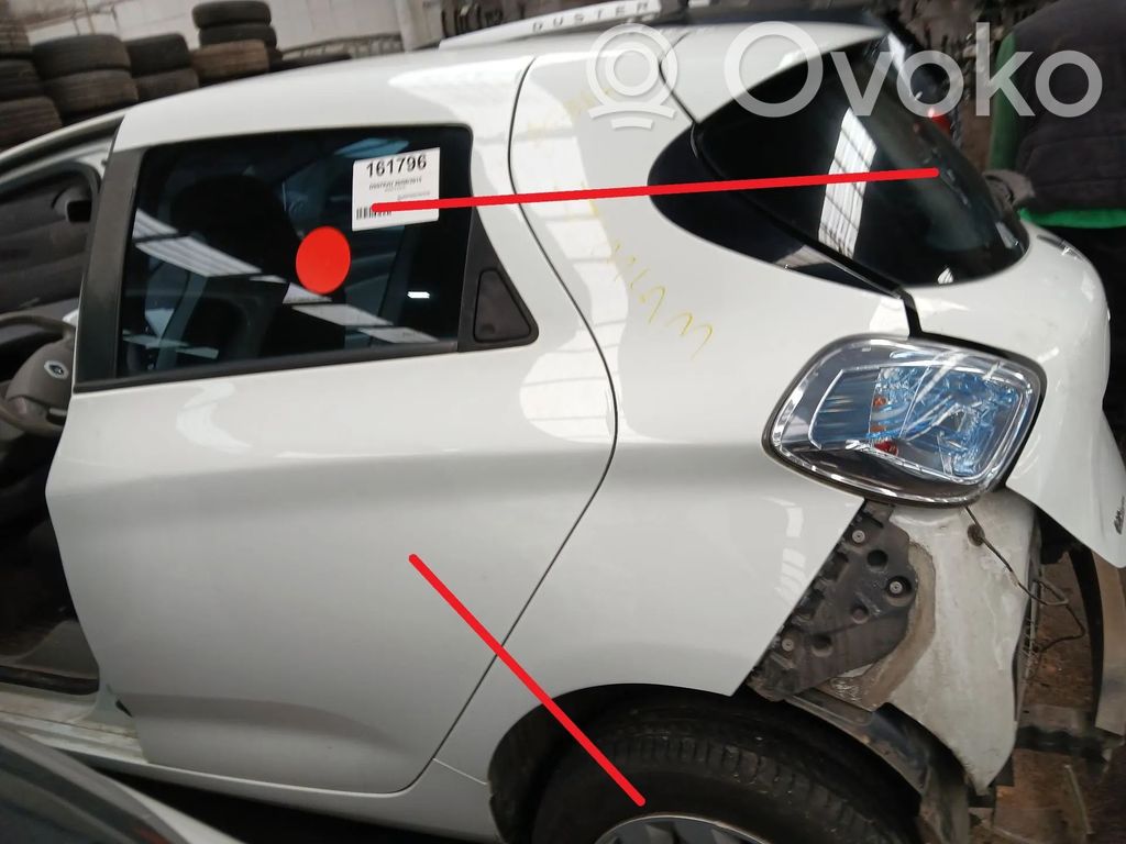 Panel lateral trasero