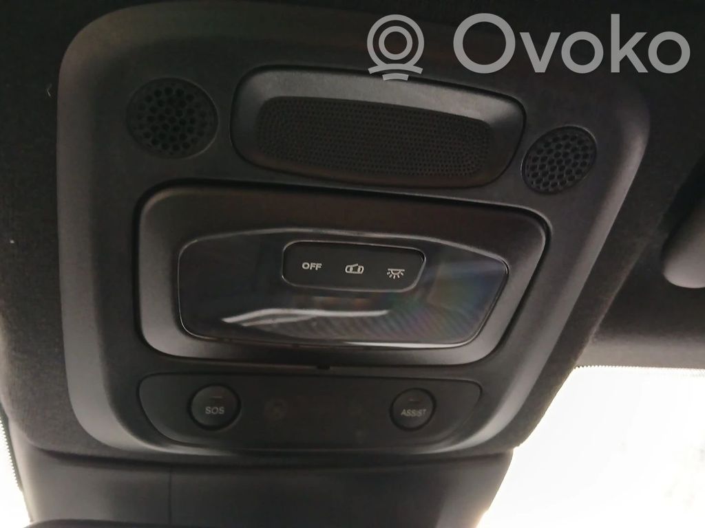 Headlining lighting console trim
