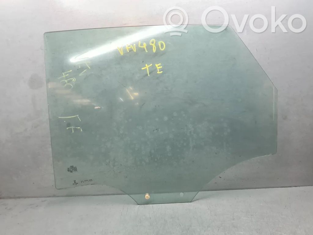 Audi Q3 8U Vetro del finestrino della portiera posteriore