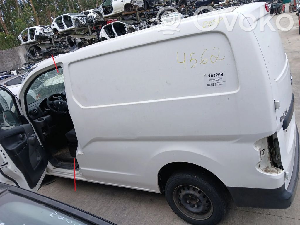 Nissan NV200 Panel lateral trasero