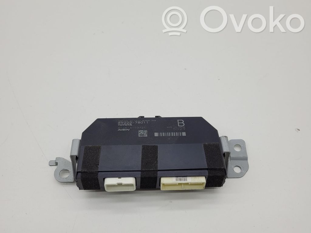 Lexus NX Tailgate/trunk control unit/module 