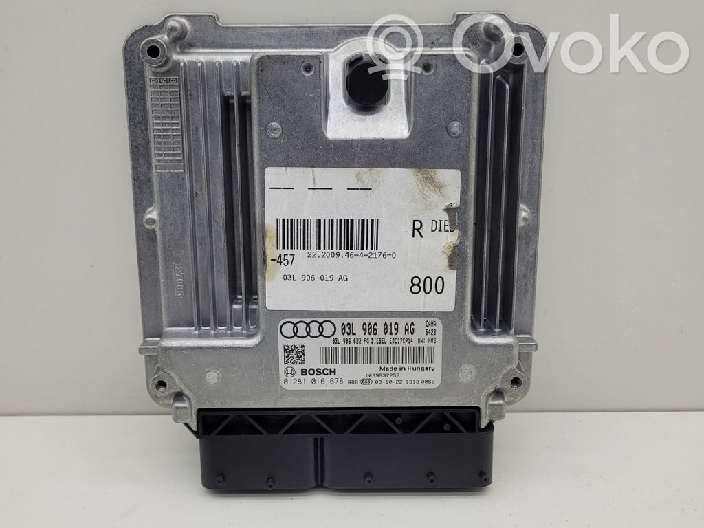 Audi A6 S6 C6 4F Engine control unit/module 