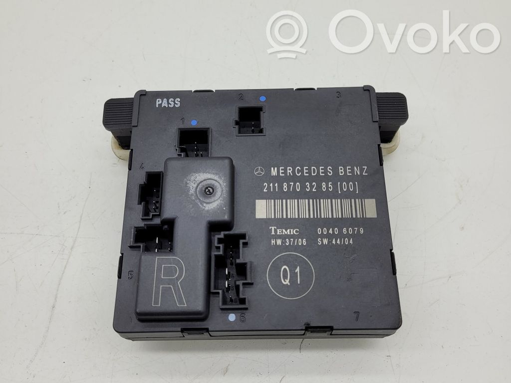 Mercedes-Benz E W211 Door control unit/module 