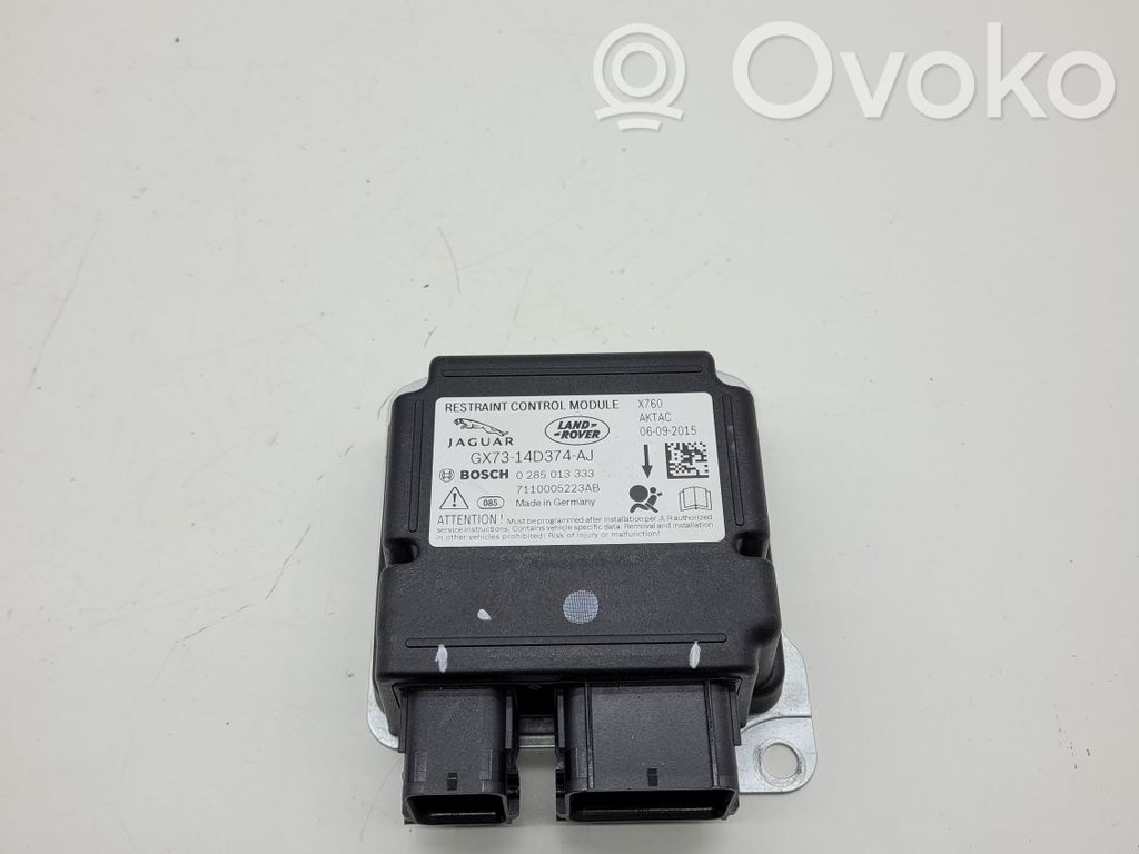 Jaguar XE Airbag control unit/module 