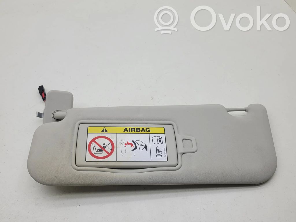 Jaguar XE Sun visor 