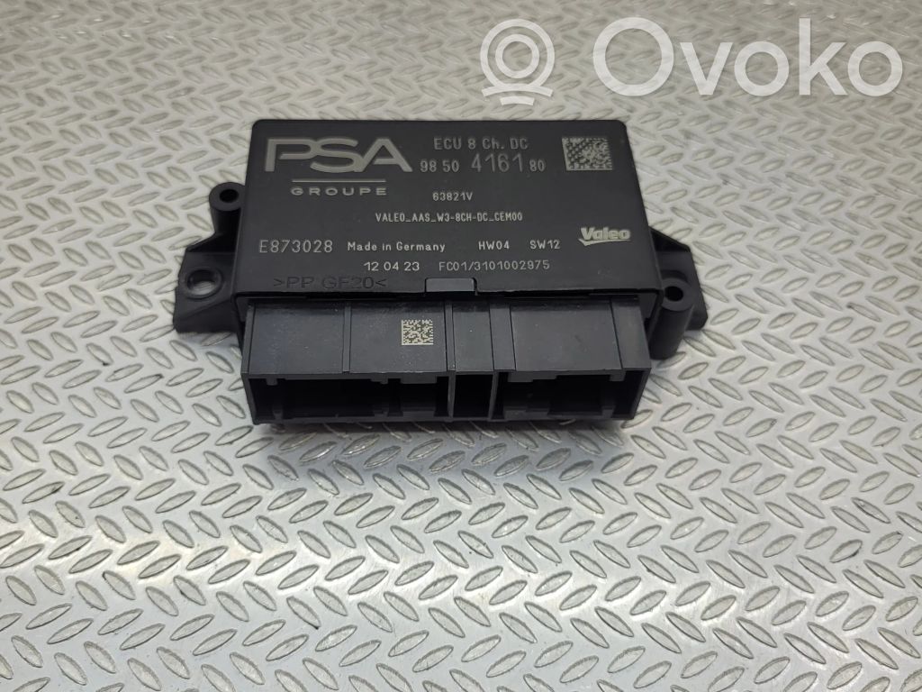 Peugeot 308 Pysäköintitutkan (PCD) ohjainlaite/moduuli 
