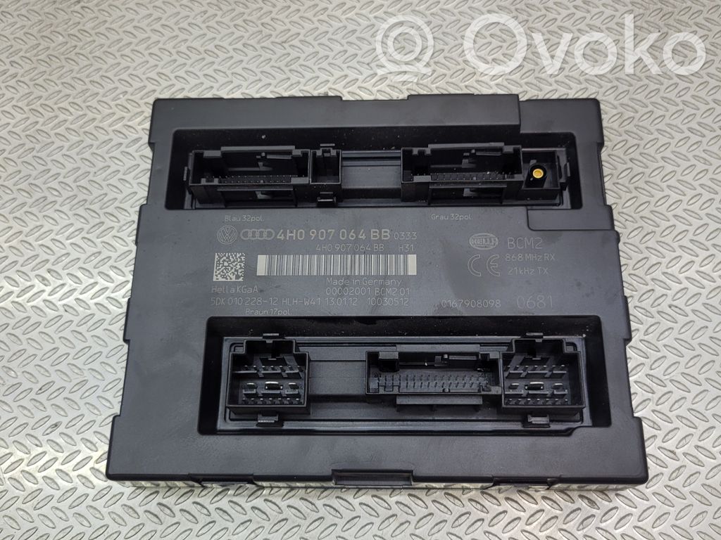 Audi A8 S8 D4 4H Komforto modulis 