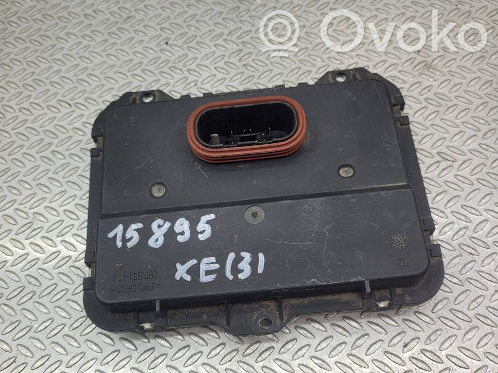 Jaguar XE Xenon control unit/module 