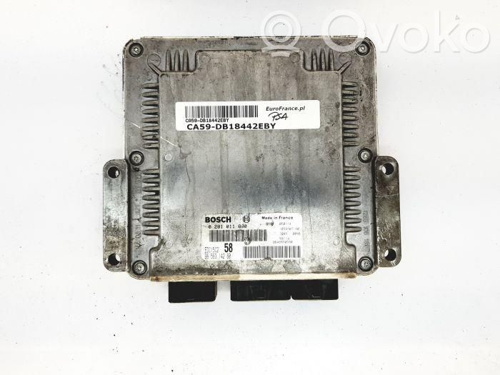 Engine control unit/module   6580S4,0281011800,1400310680,1940EN,9656314280