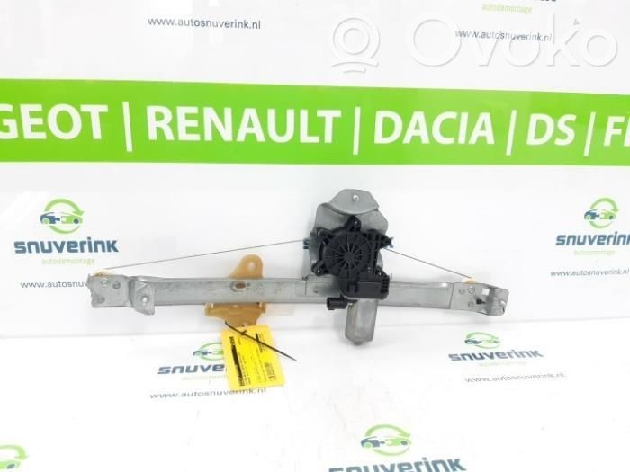 Renault Clio IV Meccanismo di sollevamento del finestrino anteriore senza motorino