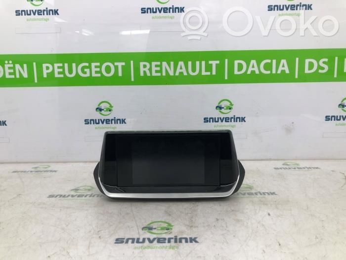 Peugeot 208 II Monitor / wyświetlacz / ekran 