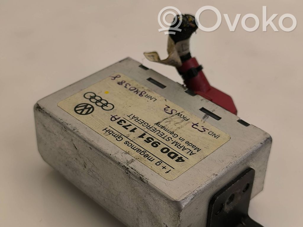 Audi A8 S8 D2 4D Alarm control unit/module 