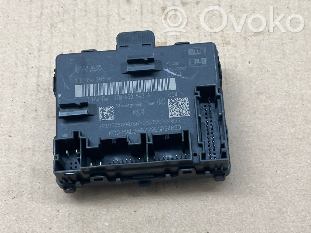 Audi Q4 Sportback e-tron Door control unit/module 