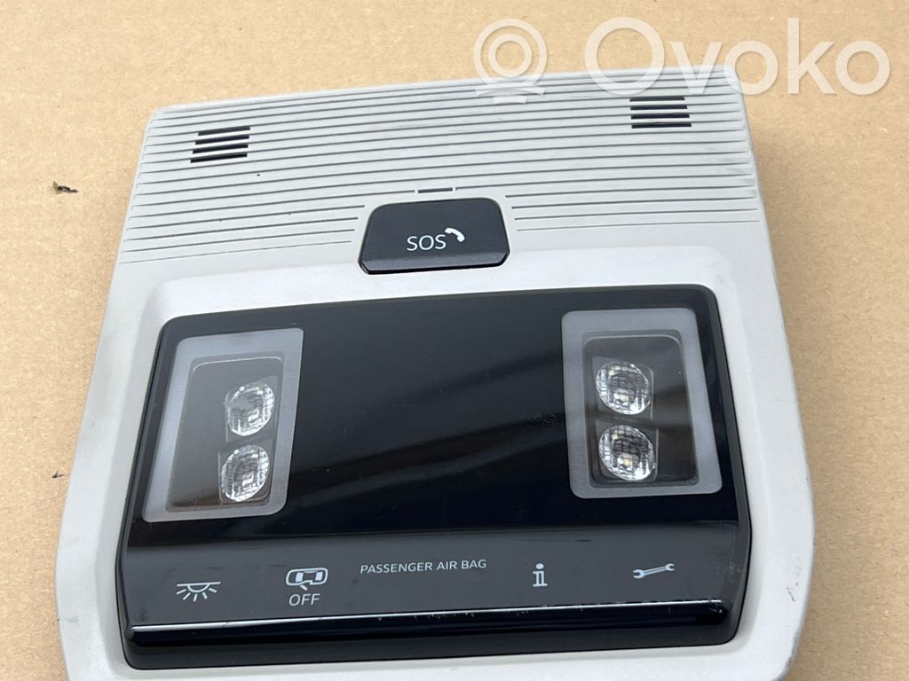 Skoda Enyaq iV Garniture de console d'éclairage de ciel de toit 