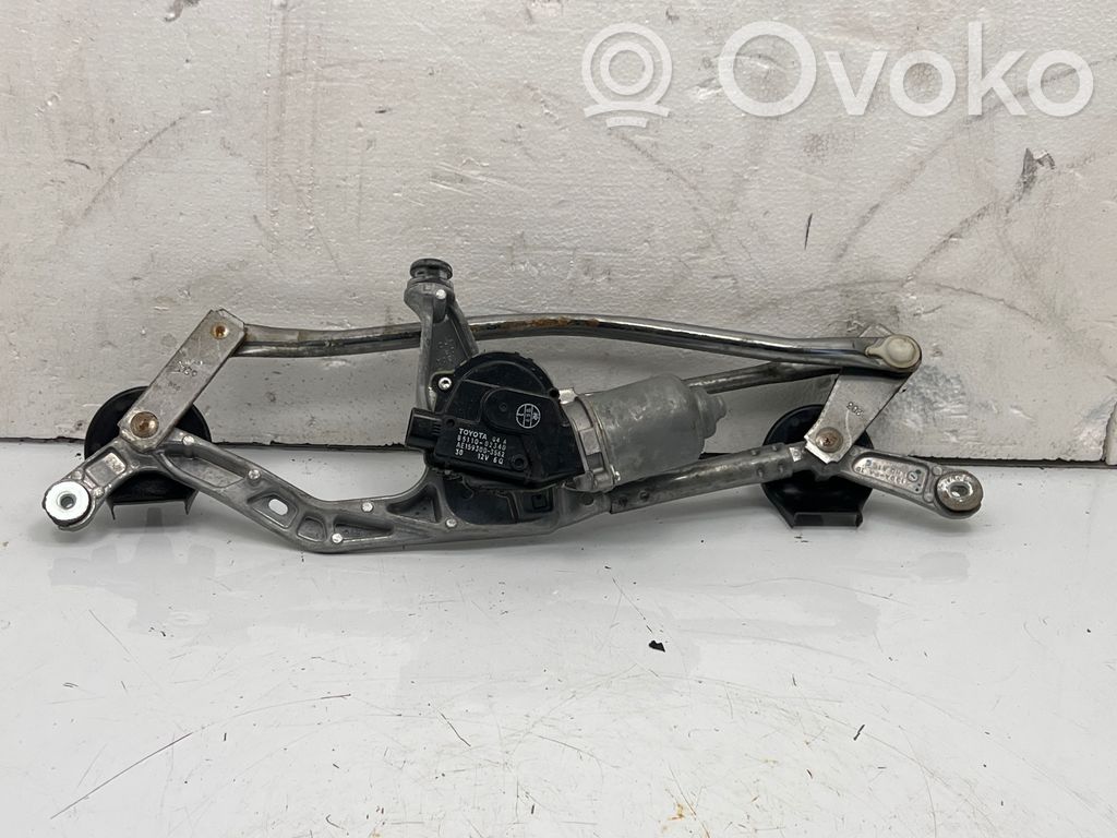Toyota Auris E180 Wischergestänge Wischermotor vorne 