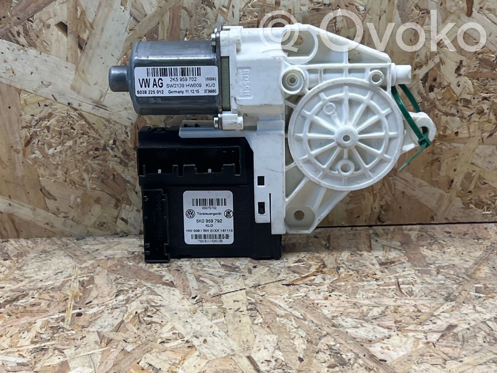 Volkswagen Caddy Silnik regulatora szyby drzwi przednich 
