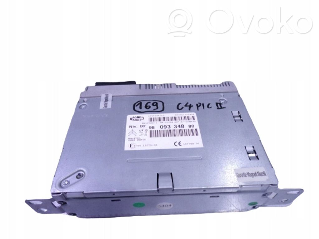 Citroen C4 II Picasso Radio/CD/DVD/GPS head unit 