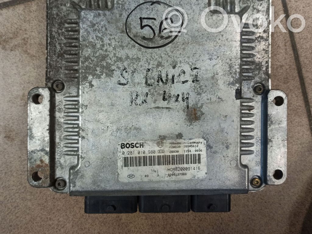 Renault Scenic I Engine control unit/module 