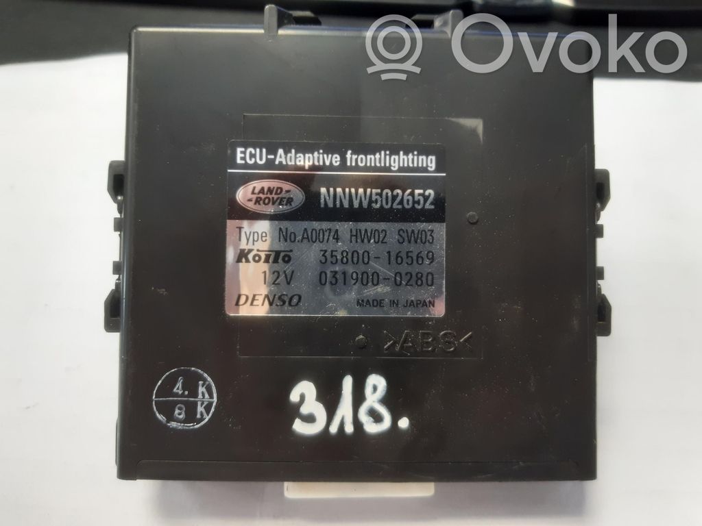 Land Rover Discovery 3 - LR3 Module d'éclairage LCM 