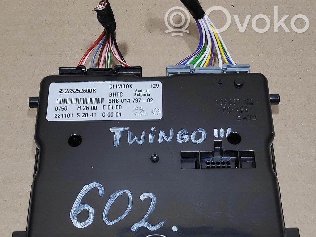 Renault Twingo III Otras unidades de control/módulos 