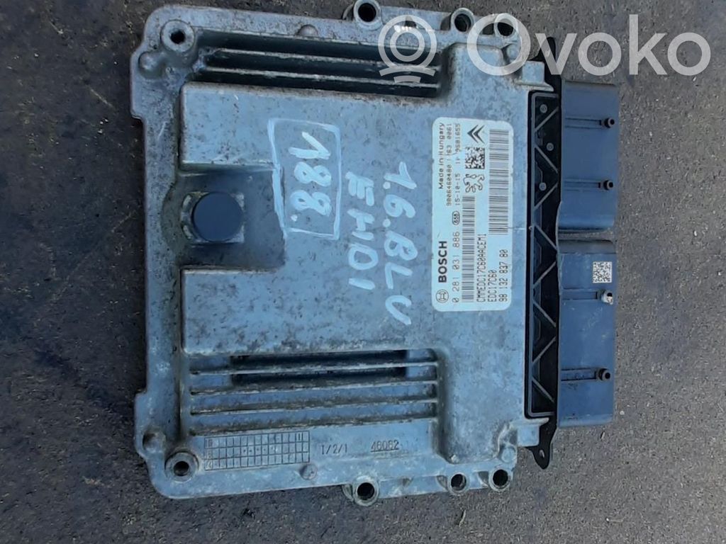 Peugeot Expert Engine control unit/module ECU 