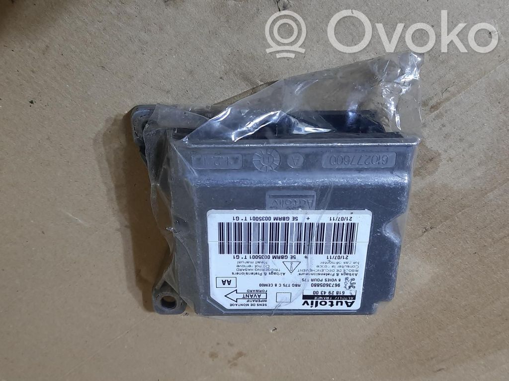 Peugeot RCZ Airbag control unit/module 