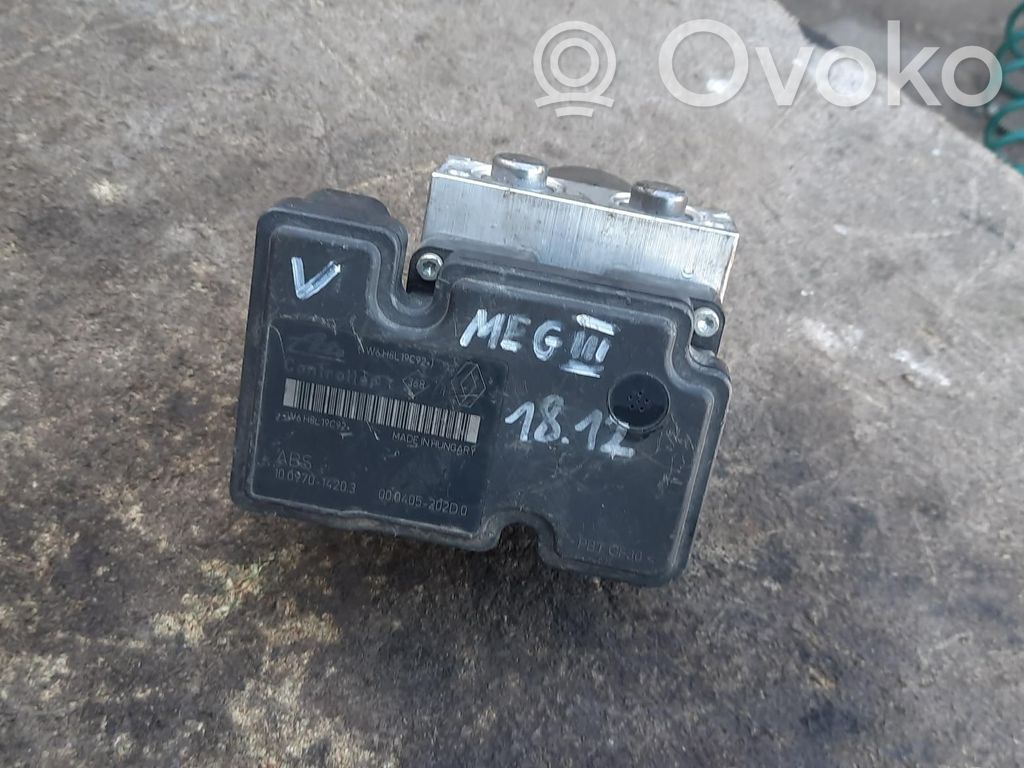 Renault Megane III ABS Pump 