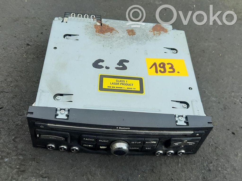 Citroen C5 Radio/CD/DVD/GPS head unit 