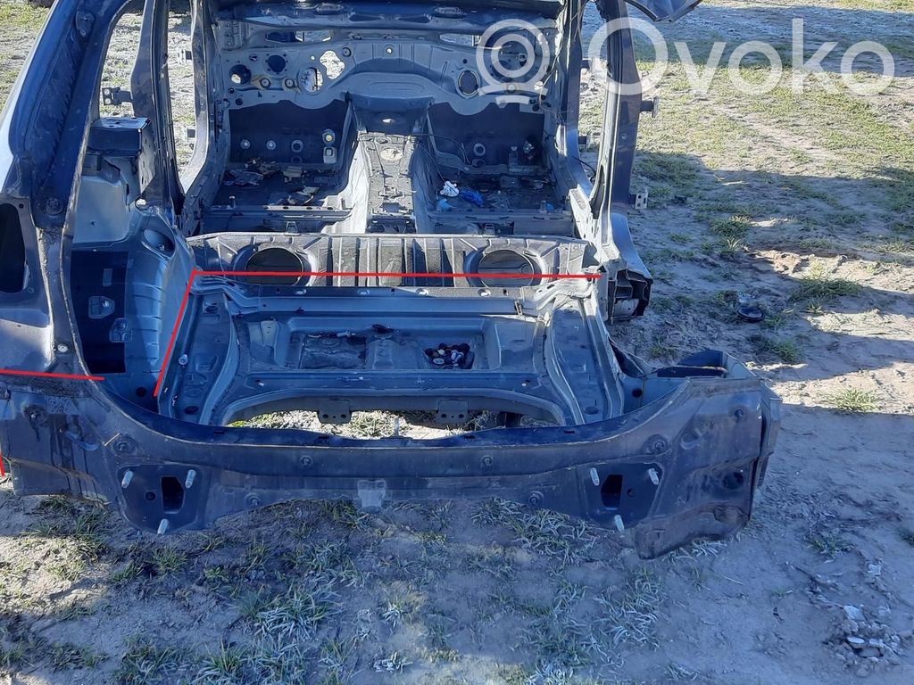 BMW X1 E84 Hinteres Karosserieteil 