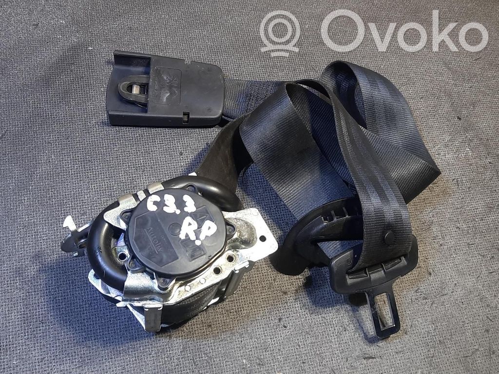 Citroen C3 Cinturón delantero 