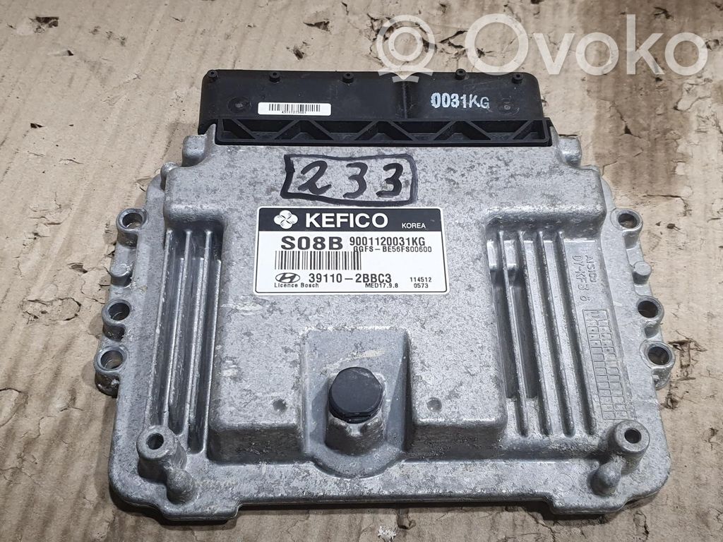 Hyundai Veloster Unité de commande, module ECU de moteur 