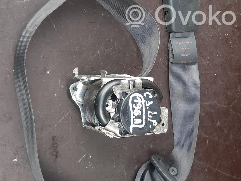 Citroen C3 Cinturón delantero 