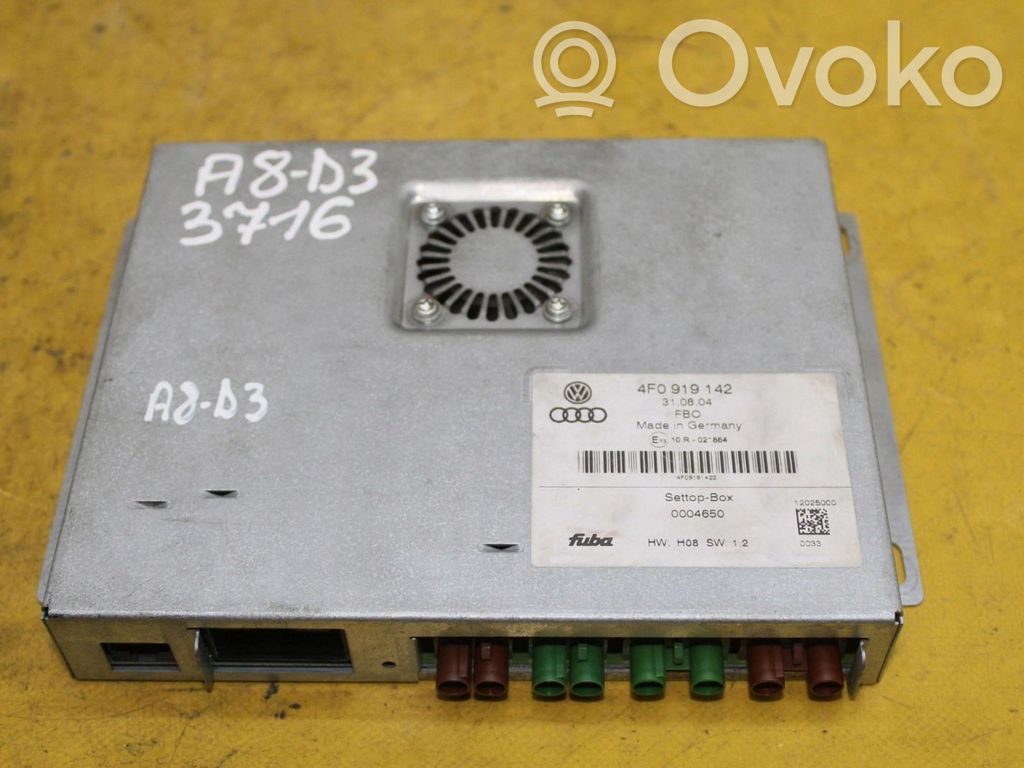 Audi A8 S8 D3 4E Navigacijos (GPS) CD/DVD skaitytuvas 
