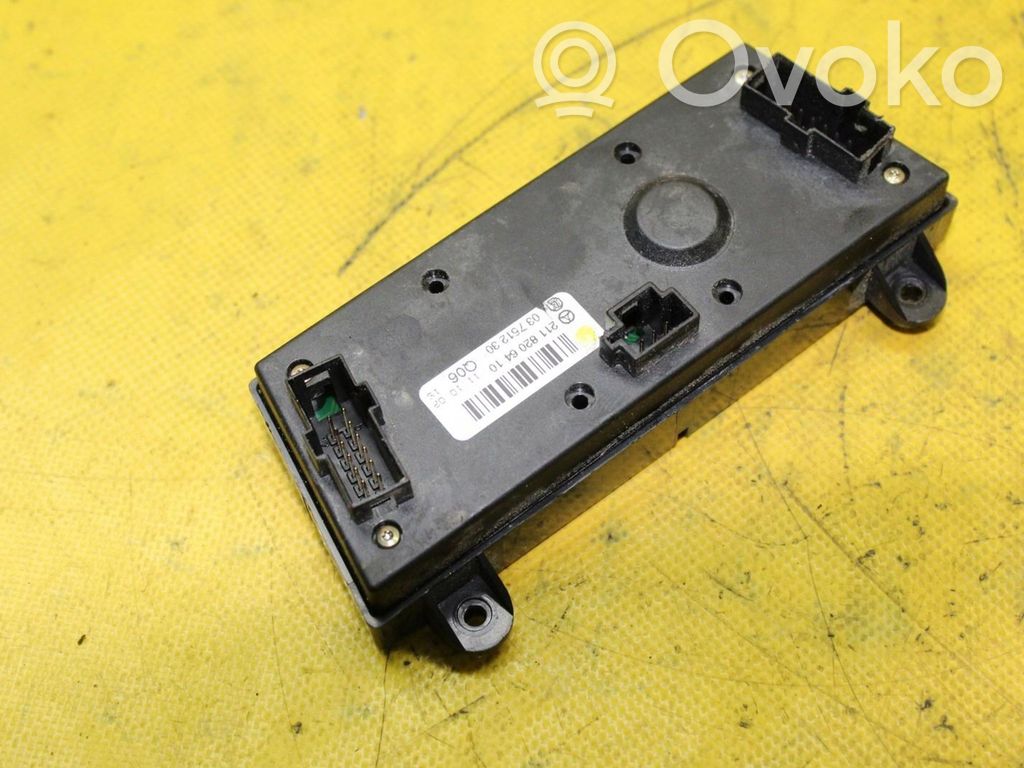 Mercedes-Benz E W211 Unitate/modul control încălzire auxiliară 
