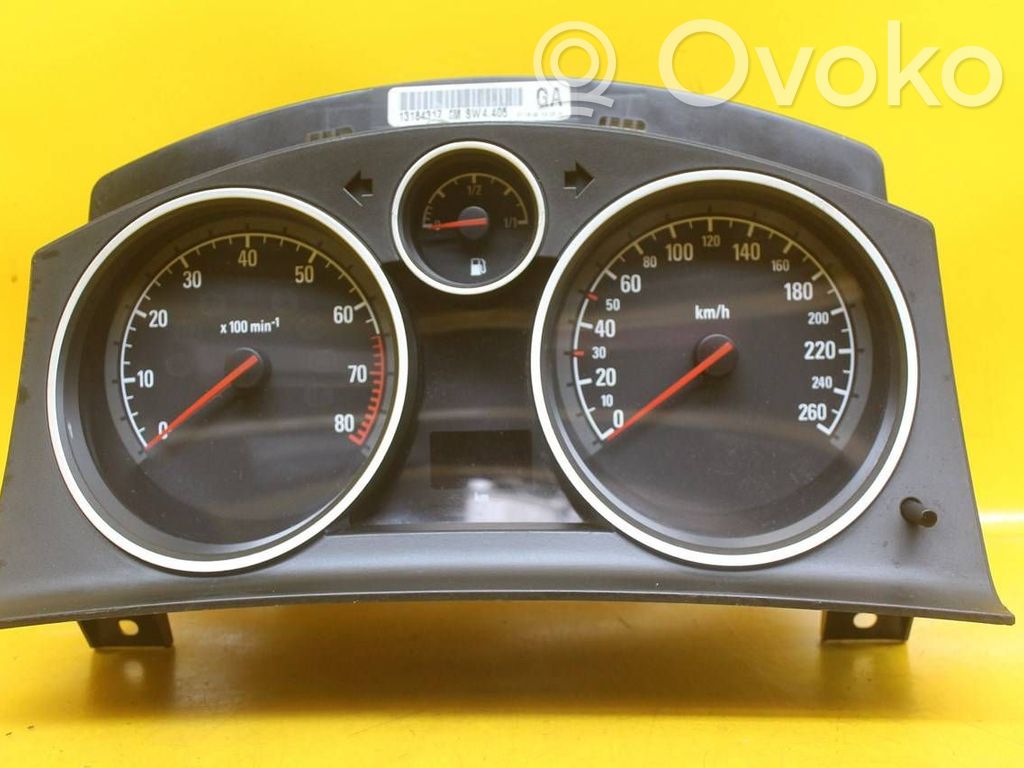Opel Astra H Speedometer (instrument cluster) 