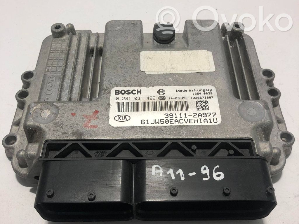 Engine control unit/module   391112A977,0281031499,391112A977