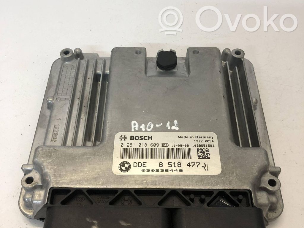 BMW 5 F10 F11 Engine ECU kit and lock set 