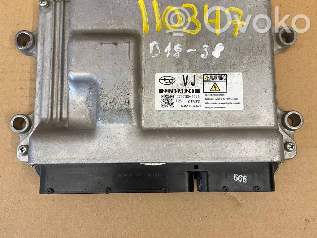 Engine control unit/module   22765AK241,2757006676