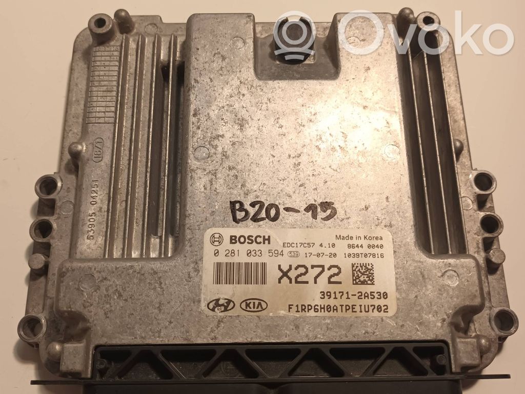 KIA Carens III Engine control unit/module 