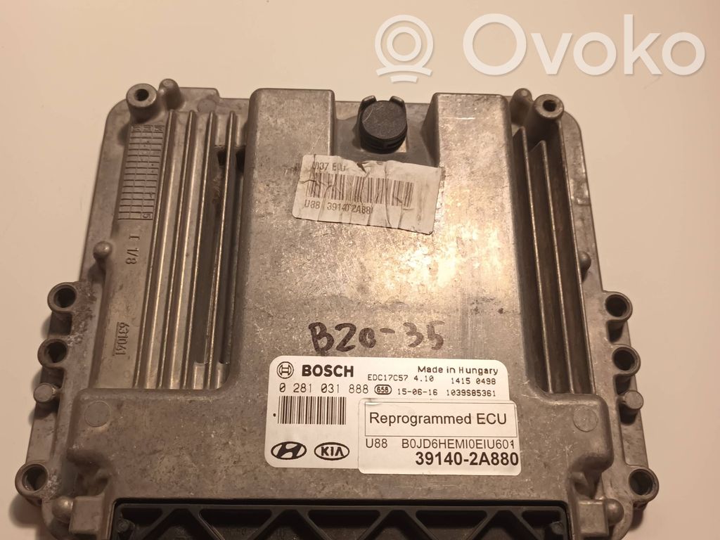 Engine control unit/module   0281031888,391402A880,ED617C57