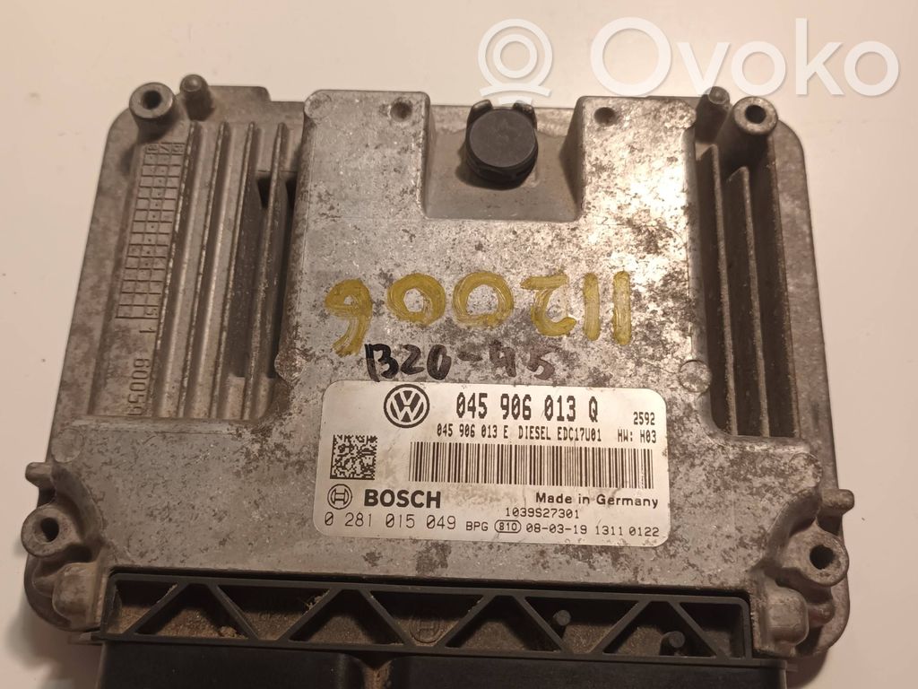 Skoda Fabia Mk2 (5J) Engine control unit/module 