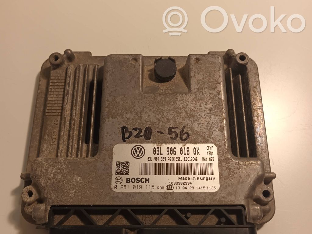 Skoda Yeti (5L) Engine control unit/module 