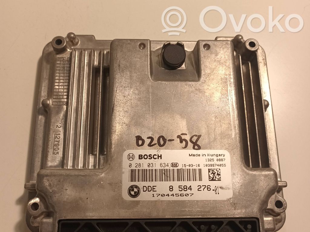 BMW 5 F10 F11 Engine control unit/module 