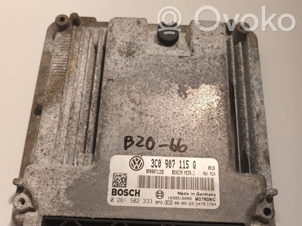 Volkswagen PASSAT B6 Engine control unit/module 